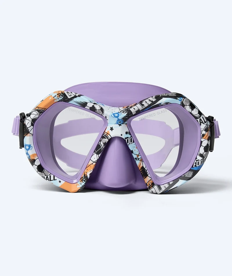 Watery Tauchmaske für Junioren (8-15) - Riku Camo - Lila