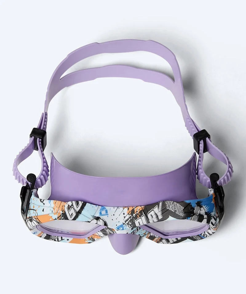Watery Tauchmaske für Junioren (8-15) - Riku Camo - Lila