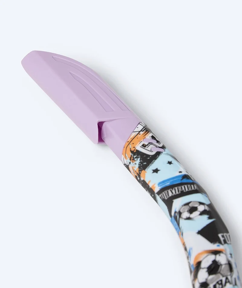 Watery Combo Schnorchelset für Junioren (8-15) - Riku Camo - Lila