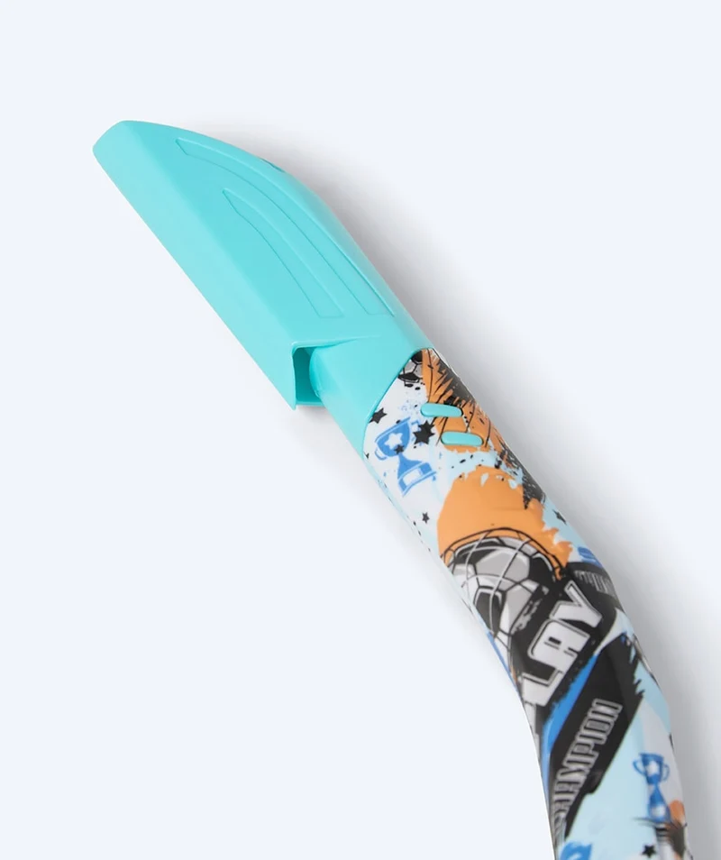 Watery Combo Schnorchelset für Junioren (8-15) - Riku Camo - Blau