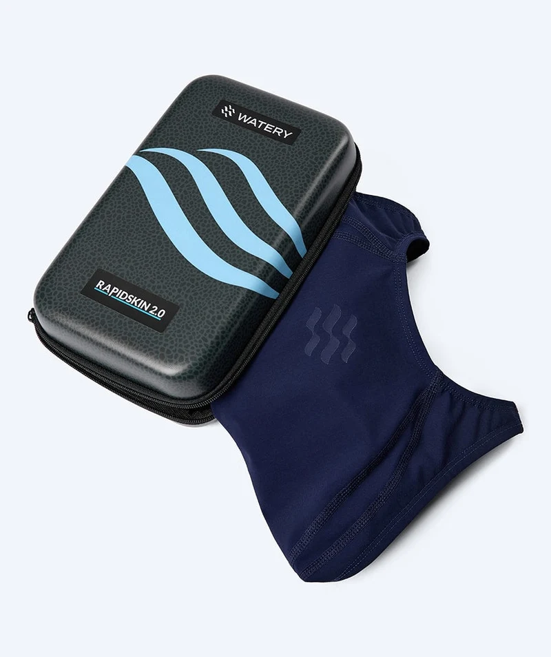Watery Wettkampf Badeanzug für Damen - Rapidskin 2.0 - Dunkelblau