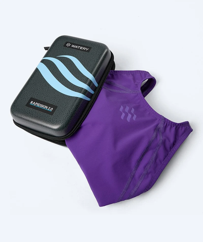 Watery Wettkampf Badeanzug für Damen - Rapidskin 2.0 - Lila