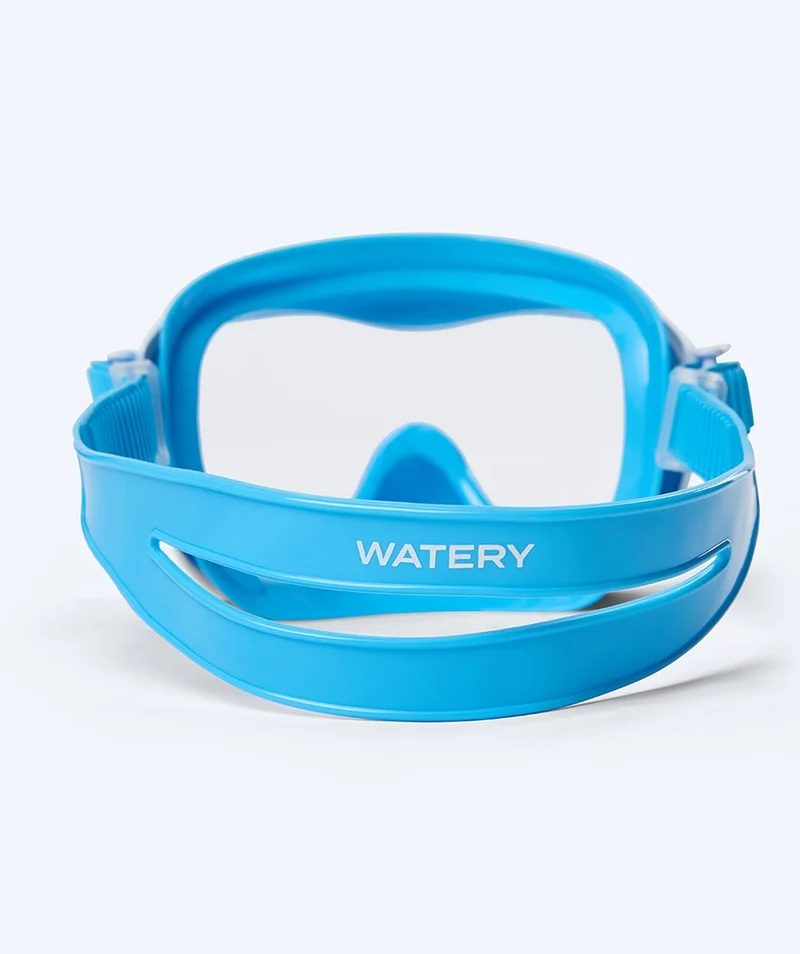 Watery Tauchmaske für Junioren (8-15) - Odine - Blau/Weiß