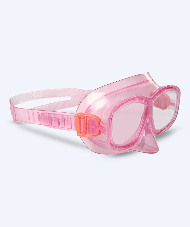 Watery Tauchmaske für Kinder (4-10) - Wyre - Hellrosa