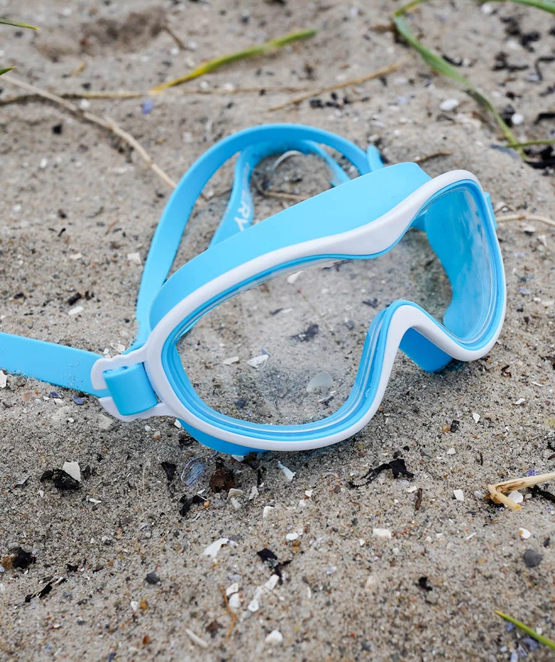 Watery Schwimmbrille für Kinder - Bradford - Blau/Weiß