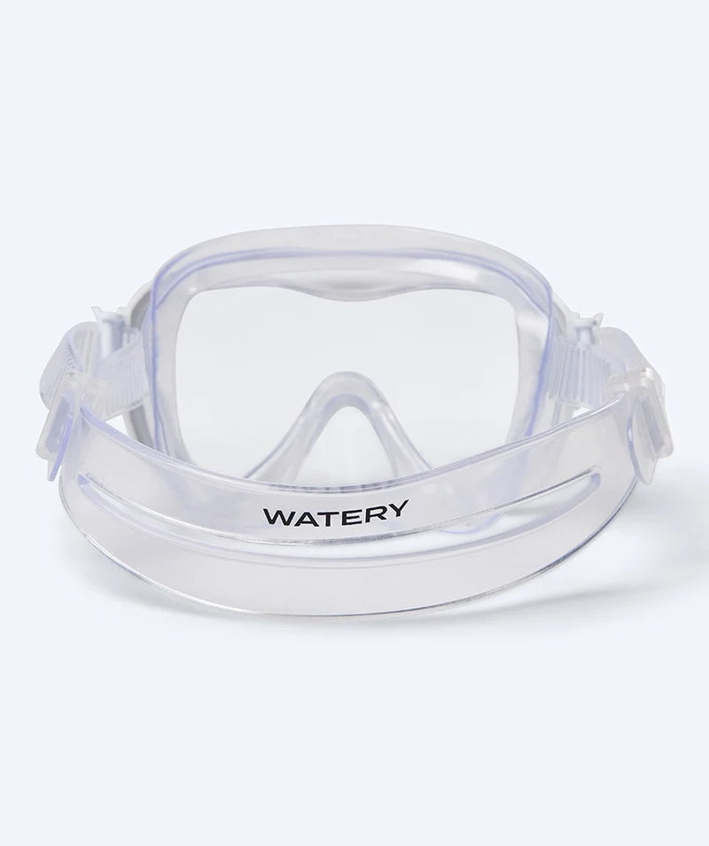 Watery Schnorchelset für Kinder (8-15) - Odine/Fleetwood - Weiß/Blau