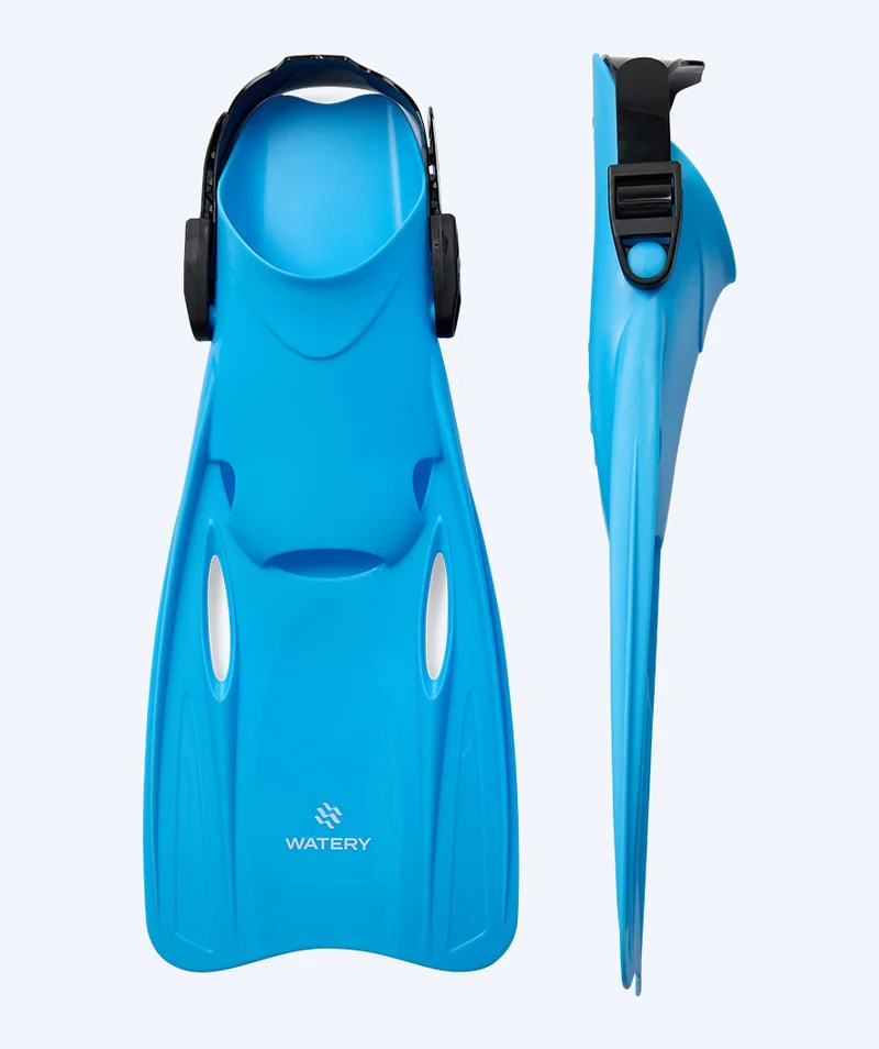 Watery Schnorchelset für Kinder (8-15) - Odine/Fleetwood - Blau/Blau