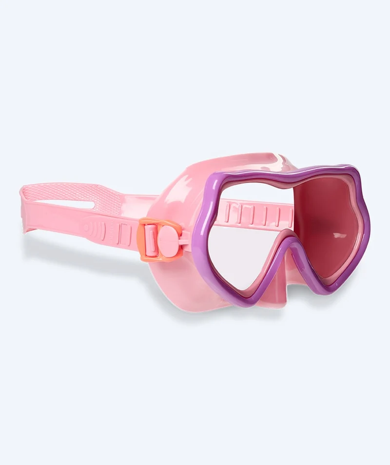 Watery Tauchmaske für Kinder (4-10) - Pulina - Hellrosa/Lila