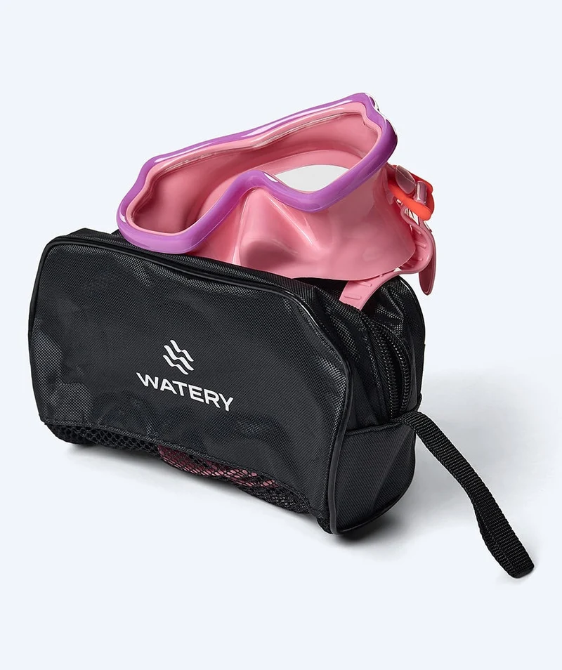 Watery Tauchmaske für Kinder (4-10) - Pulina - Hellrosa/Lila