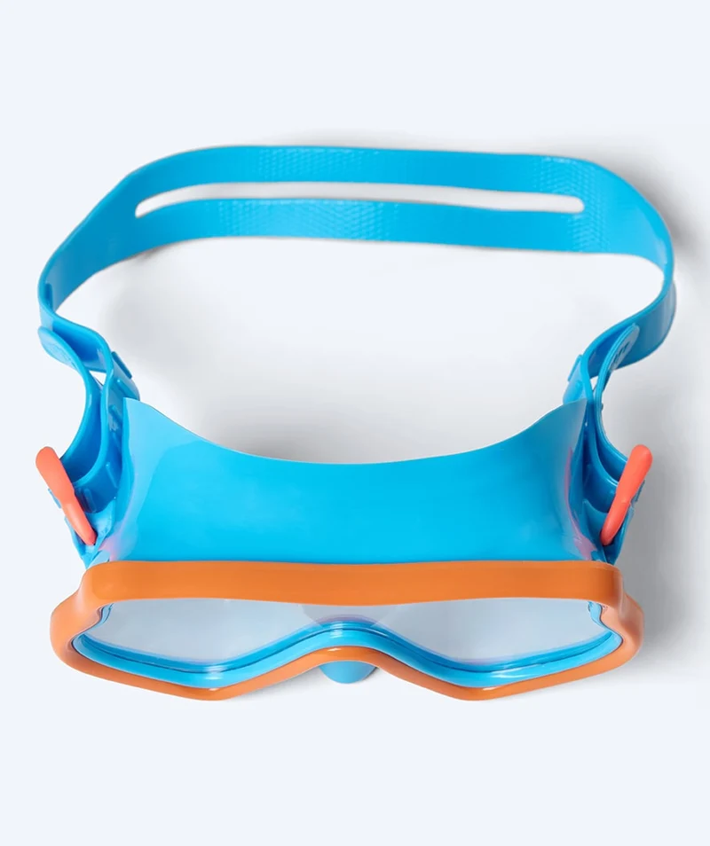 Watery Tauchmaske für Kinder (4-10) - Pulina - Blau/Orange
