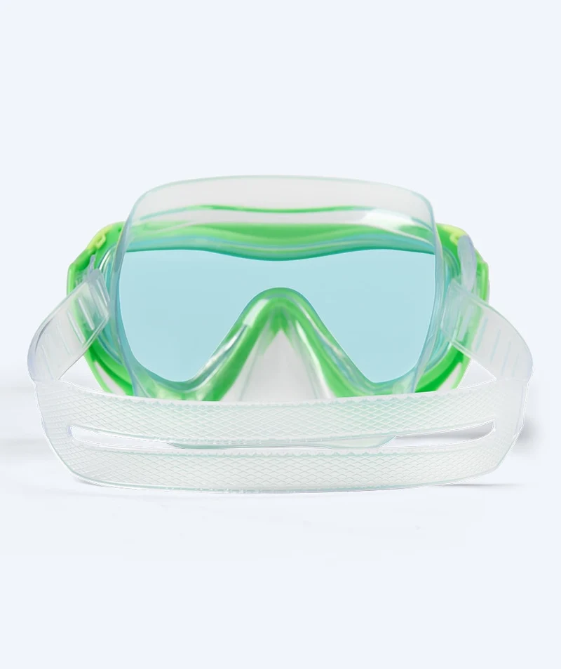 Watery Tauchmaske für Kinder (4-10) - Shore - Grün/Blau