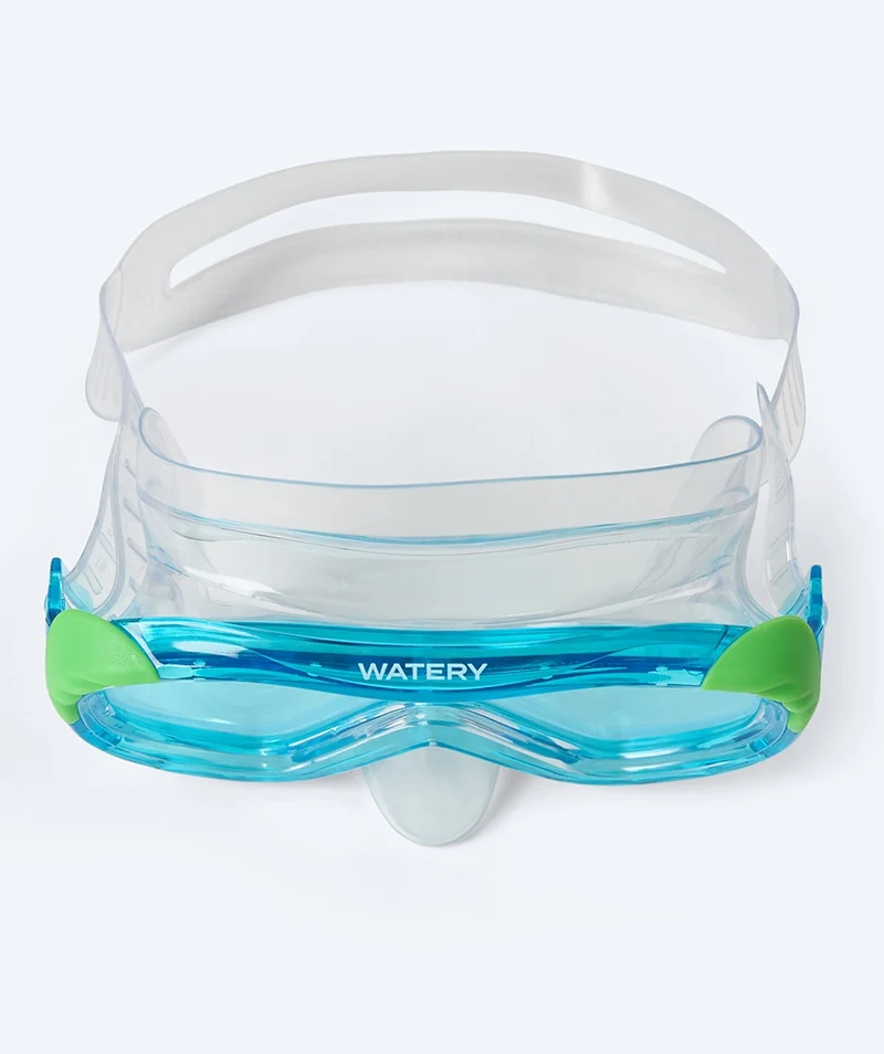 Watery Tauchmaske für Kinder (4-10) - Shore - Blau/Blau