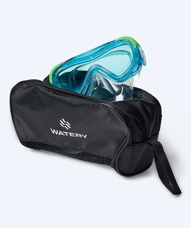 Watery Tauchmaske für Kinder (4-10) - Shore - Blau/Blau