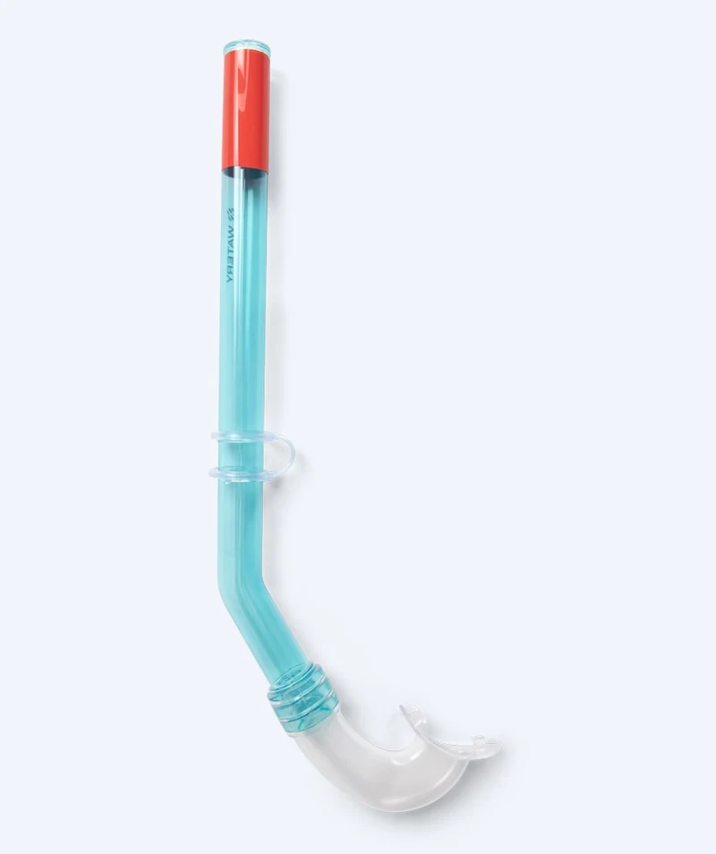 Watery Combo Schnorchelset für Kinder (4-10) - Wyre - Weiß/Blau