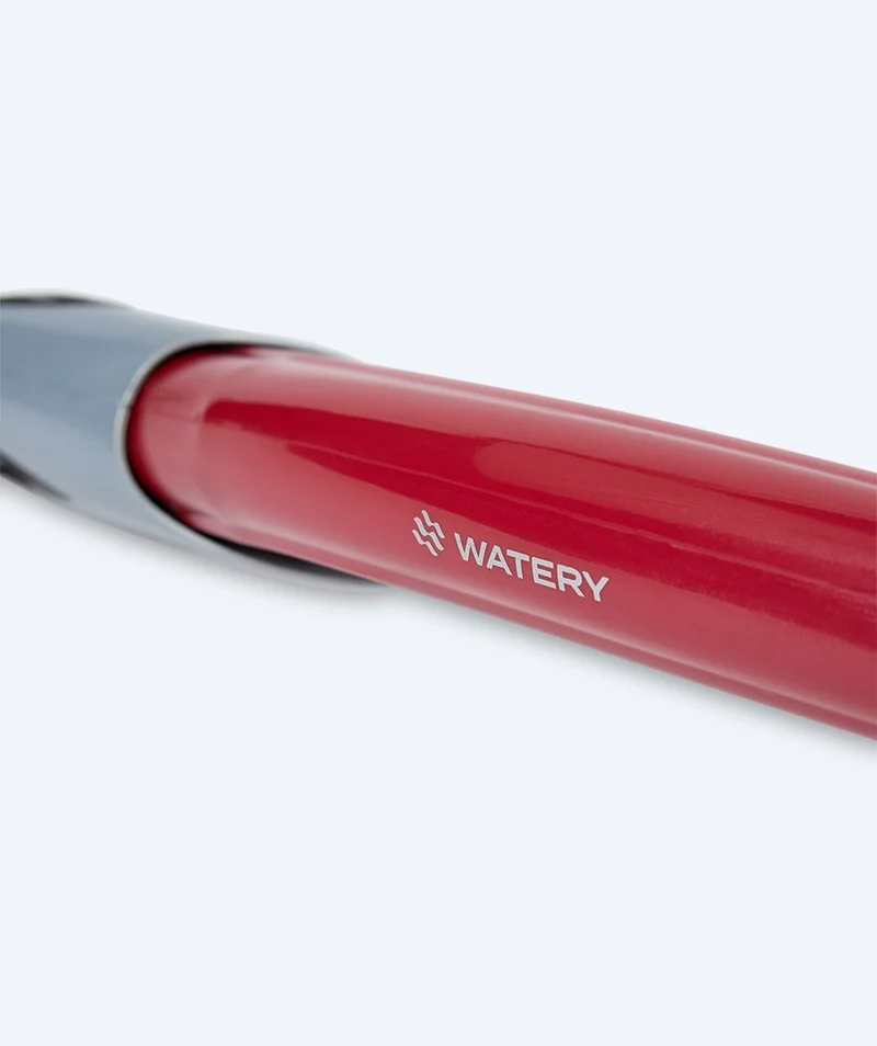 Watery Schnorchel für Erwachsene (ab 15 Jahre) - Nebula - Schwarz/Rot