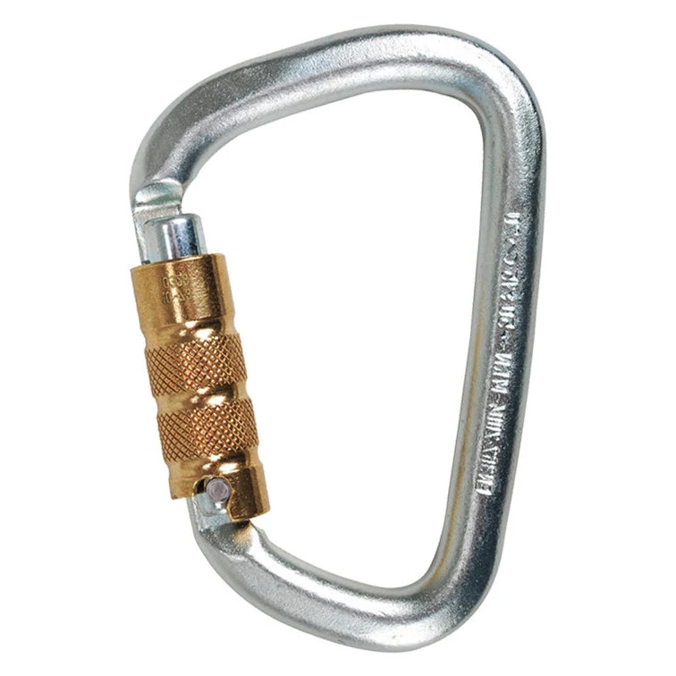 Edelrid D Steel Strong Trilock Stahl-Karabiner