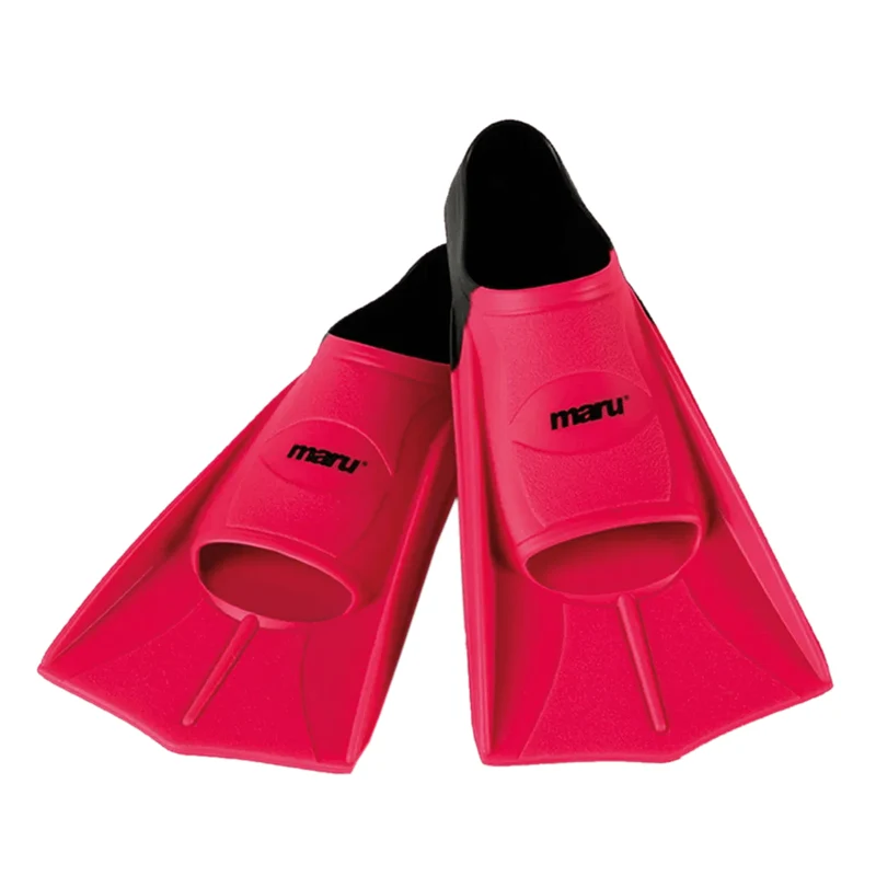 Maru Fins - Neon Pink/Black