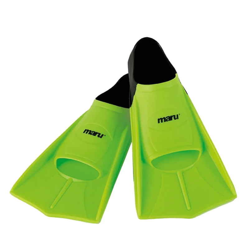 Maru Fins - Neon Lime/Black