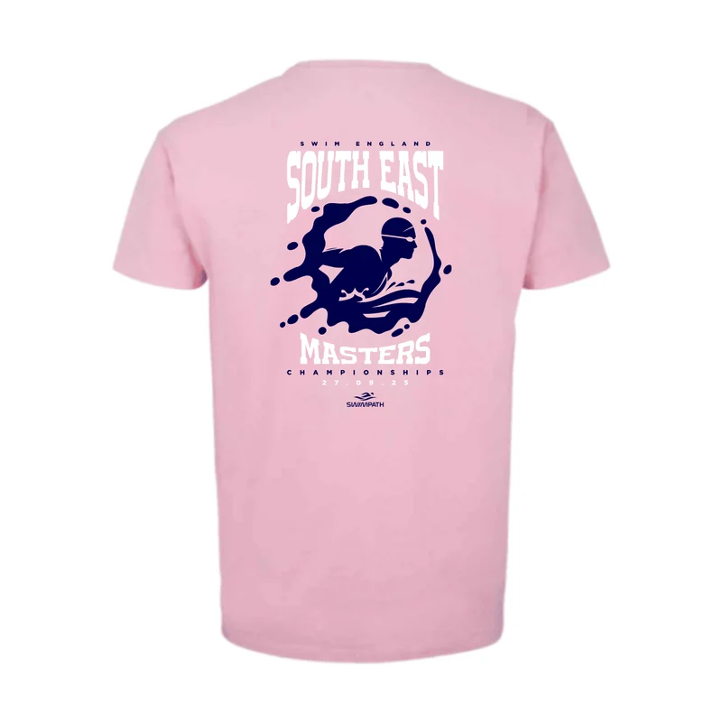 Swim England South East Masters Championships 2025 T-Shirt - Candy Pink