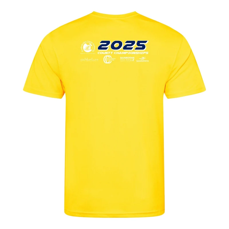 Pembrokeshire County Championships 2025 T-Shirt - Sun Yellow