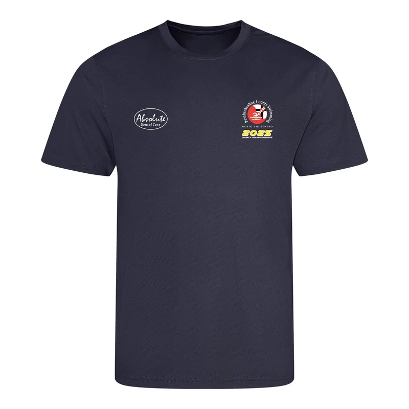 Pembrokeshire County Championships 2025 T-Shirt - Oxford Navy