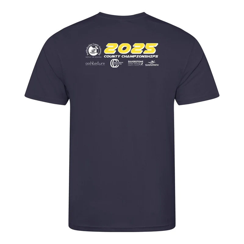 Pembrokeshire County Championships 2025 T-Shirt - Oxford Navy