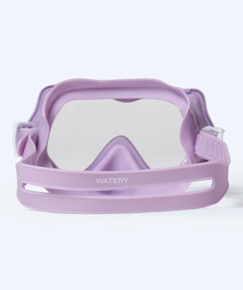 Watery Combo Schnorchelset für Kinder (4-10) - Pulina - Lila