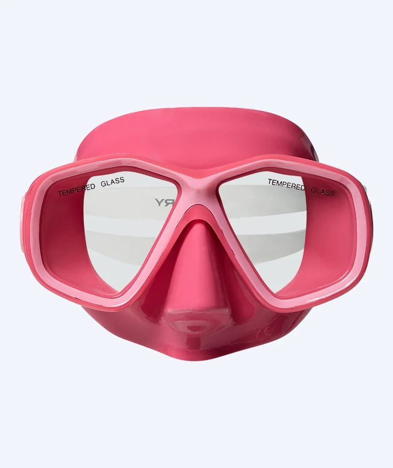 Watery Combo Schnorchelset für Kinder (4-10) - Tropical - Rosa