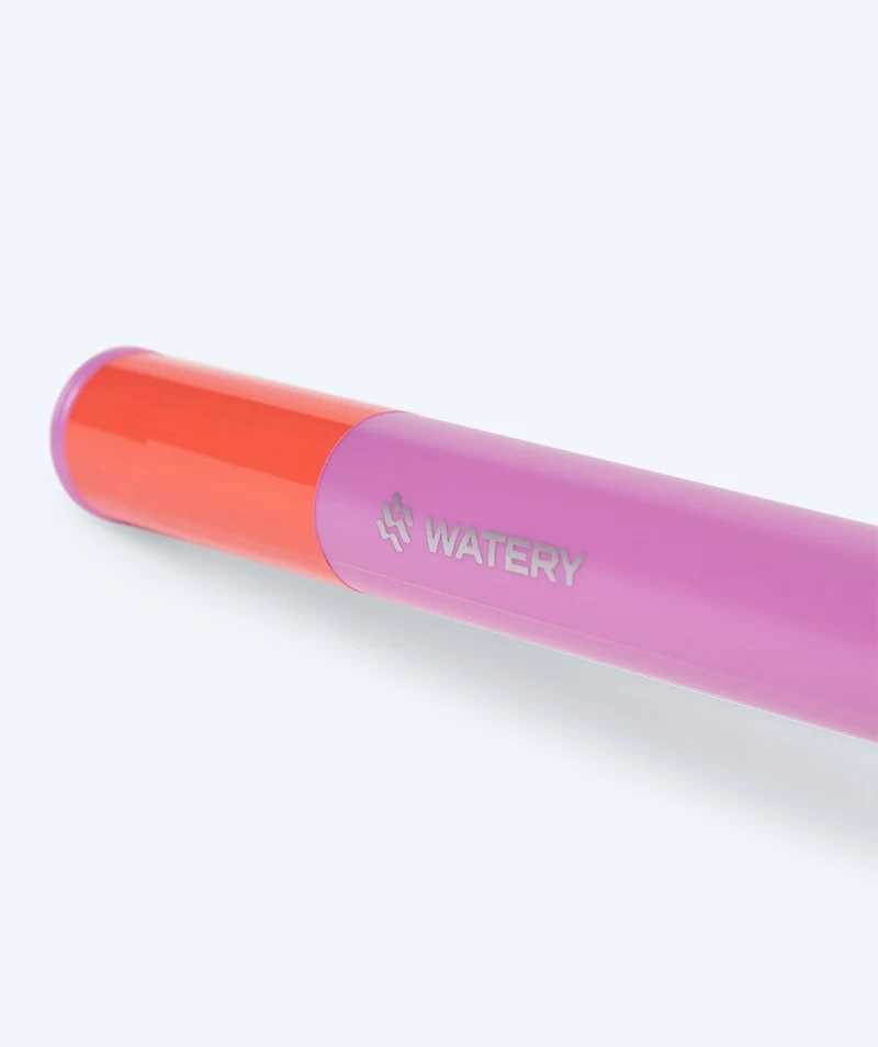 Watery Combo Schnorchelset für Kinder (4-10) - Pulina - Hellrosa/Lila