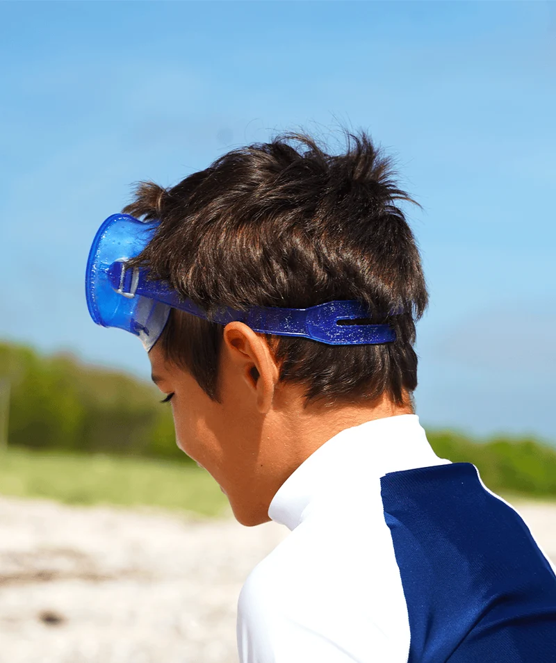 Watery Combo Schnorchelset für Junioren (8-15) - Jubal - Blau