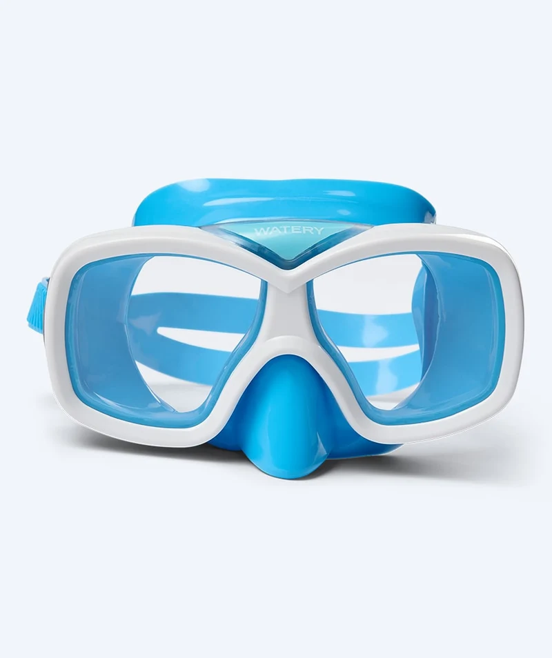 Watery Combo Schnorchelset für Junioren (8-15) - Misu - Blau