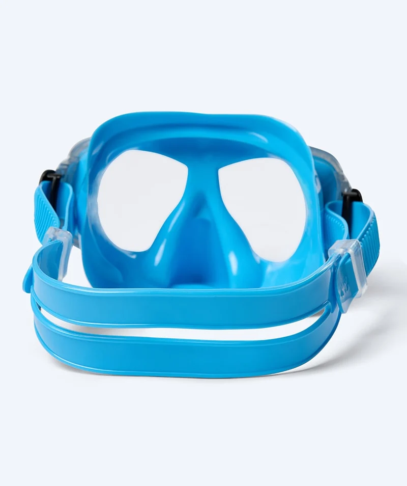 Watery Combo Schnorchelset für Junioren (8-15) - Misu - Blau