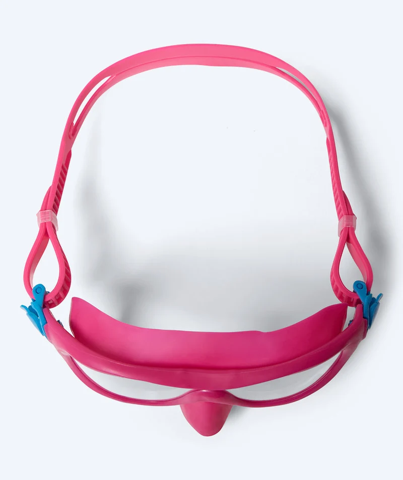 Watery Schwimmmaske für Kinder - Ocean - Rosa/Klar