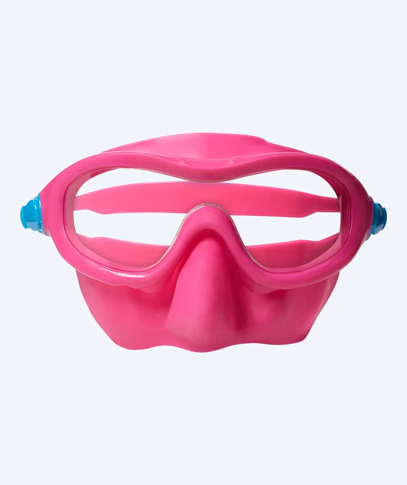 Watery Schwimmmaske für Kinder - Ocean - Rosa/Klar