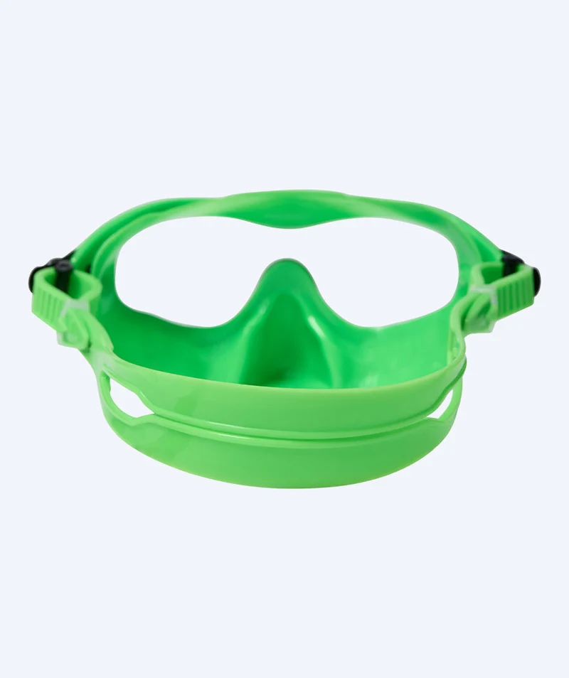 Watery Schwimmmaske für Kinder - Ocean - Grün/Klar