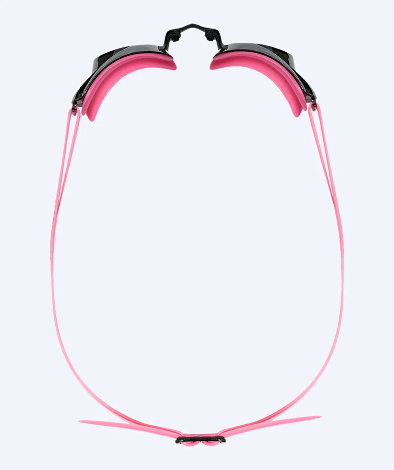 Watery Elite Schwimmbrillen - Captain Mirror - Rosa/Silber