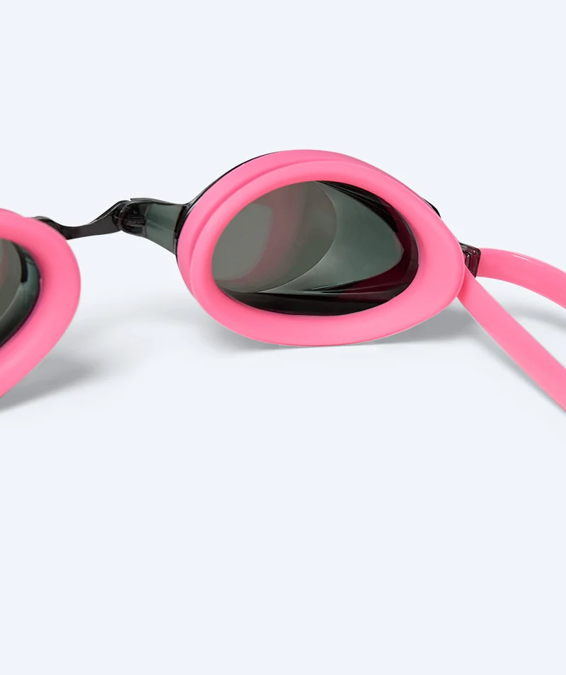 Watery Elite Schwimmbrillen - Captain Mirror - Rosa/Silber