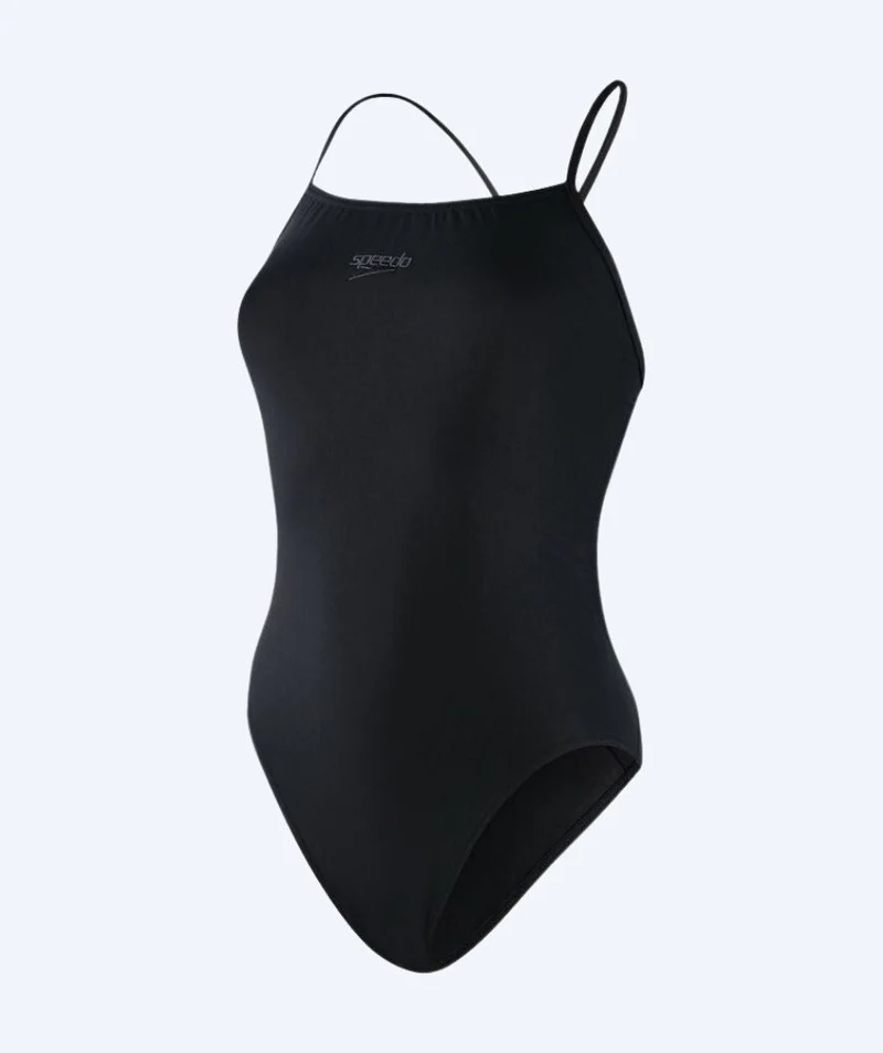 Speedo Badeanzug für Damen - Eco Endurance Thinstrap - Schwarz
