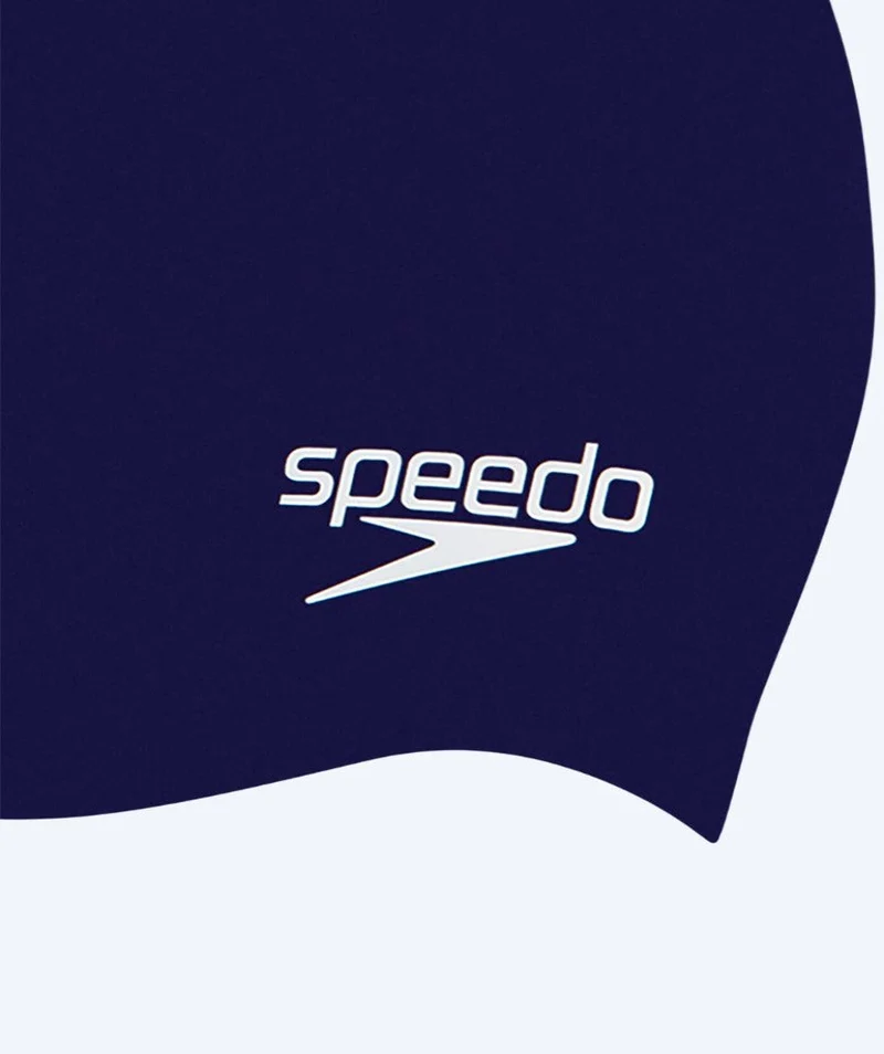 Speedo Badekappe für Junioren (6-16) - Plain - Dunkelblau