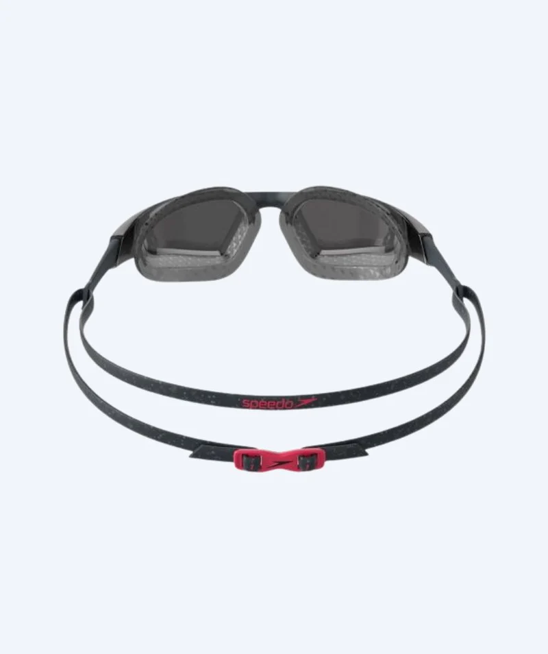 Speedo Freiwasser Schwimmbrille - AquaPulse Pro - Schwarz/Rot