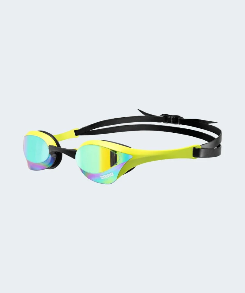 Arena Elite Schwimmbrillen - Cobra Ultra SWIPE Mirror - Gelb/lime