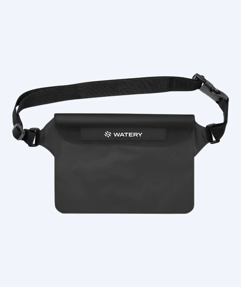 Watery wasserdichter Bum Bag - Talia - Schwarz