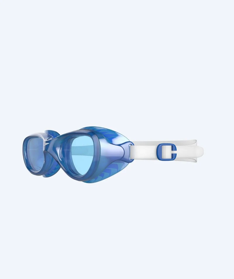 Speedo Schwimmbrille für Kinder (6-14) - Futura Classic - Weiß/Blau