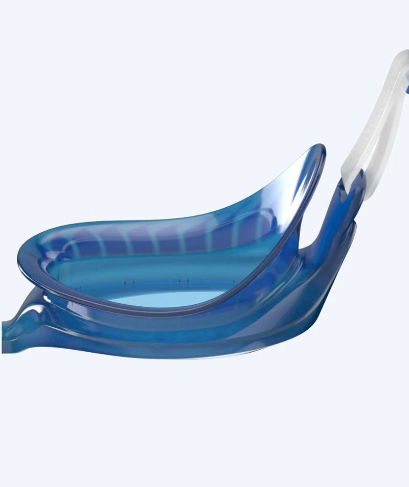 Speedo Schwimmbrille für Kinder (6-14) - Futura Classic - Weiß/Blau