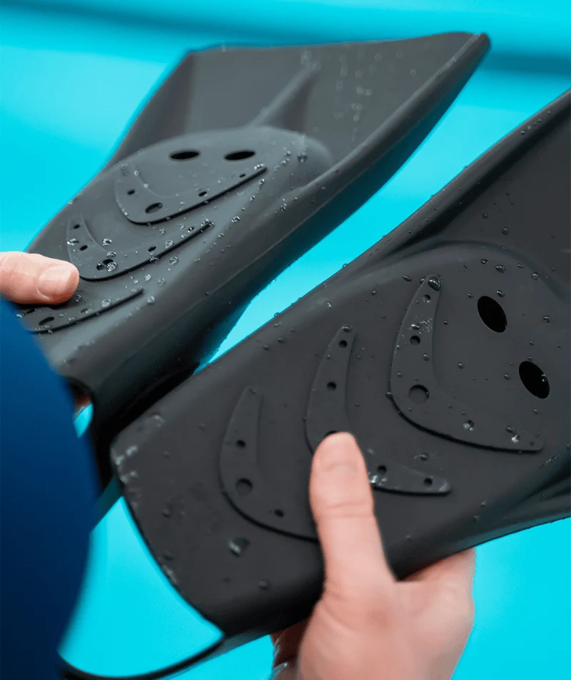 Watery Schwimmflossen - Cardinal Powerfin Pro - Schwarz