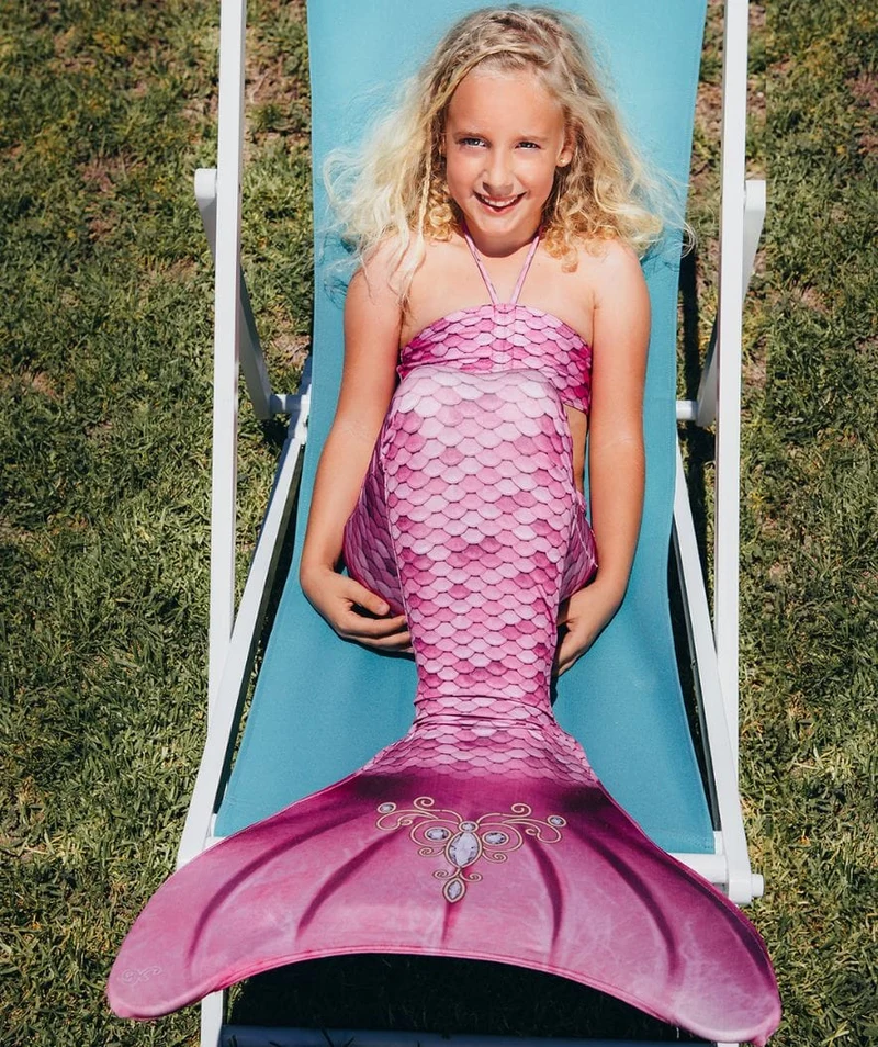 Kuaki Mermaids Meerjungfrauenschwanz für Kinder - Set - Princess