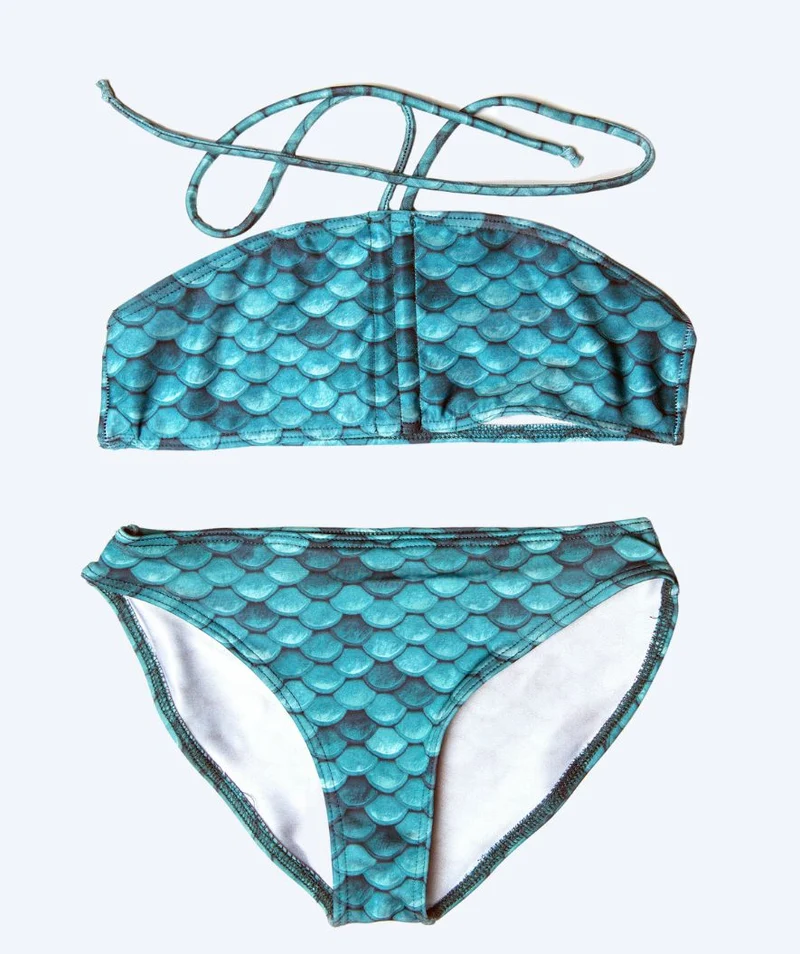 Kuaki Mermaids Meerjungfrau Bikini Top für Mädchen - Star