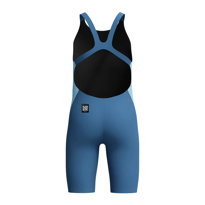 Speedo Endurance+ Max Junior Girls Kneeskin - Sugar Blue/Nite