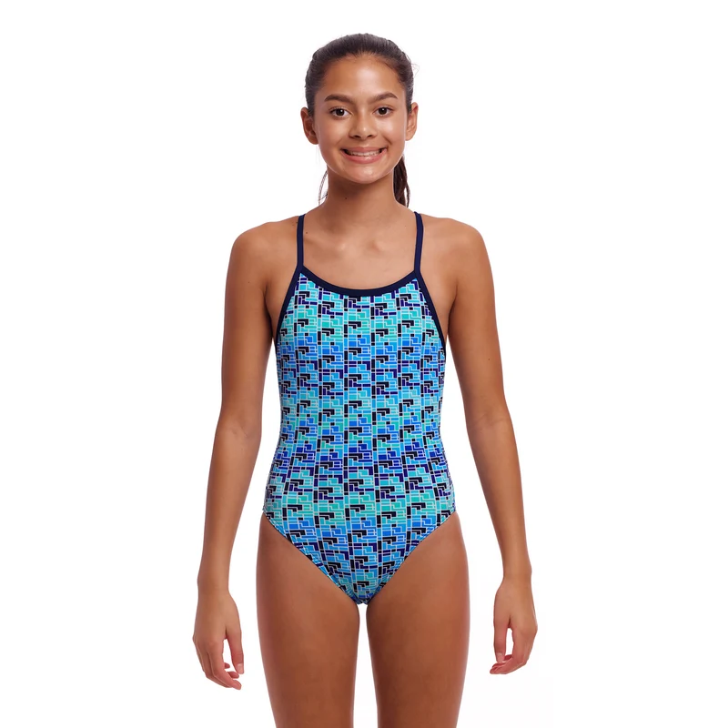 Funkita Jack Stack Single Strap Girls Swimsuit