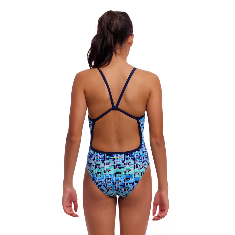 Funkita Jack Stack Single Strap Girls Swimsuit